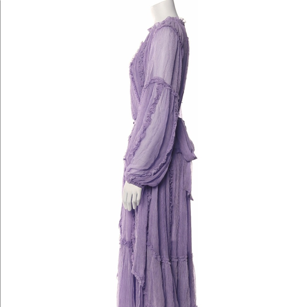 Ulla Johnson silk lavender long dress - Picture 2 of 6